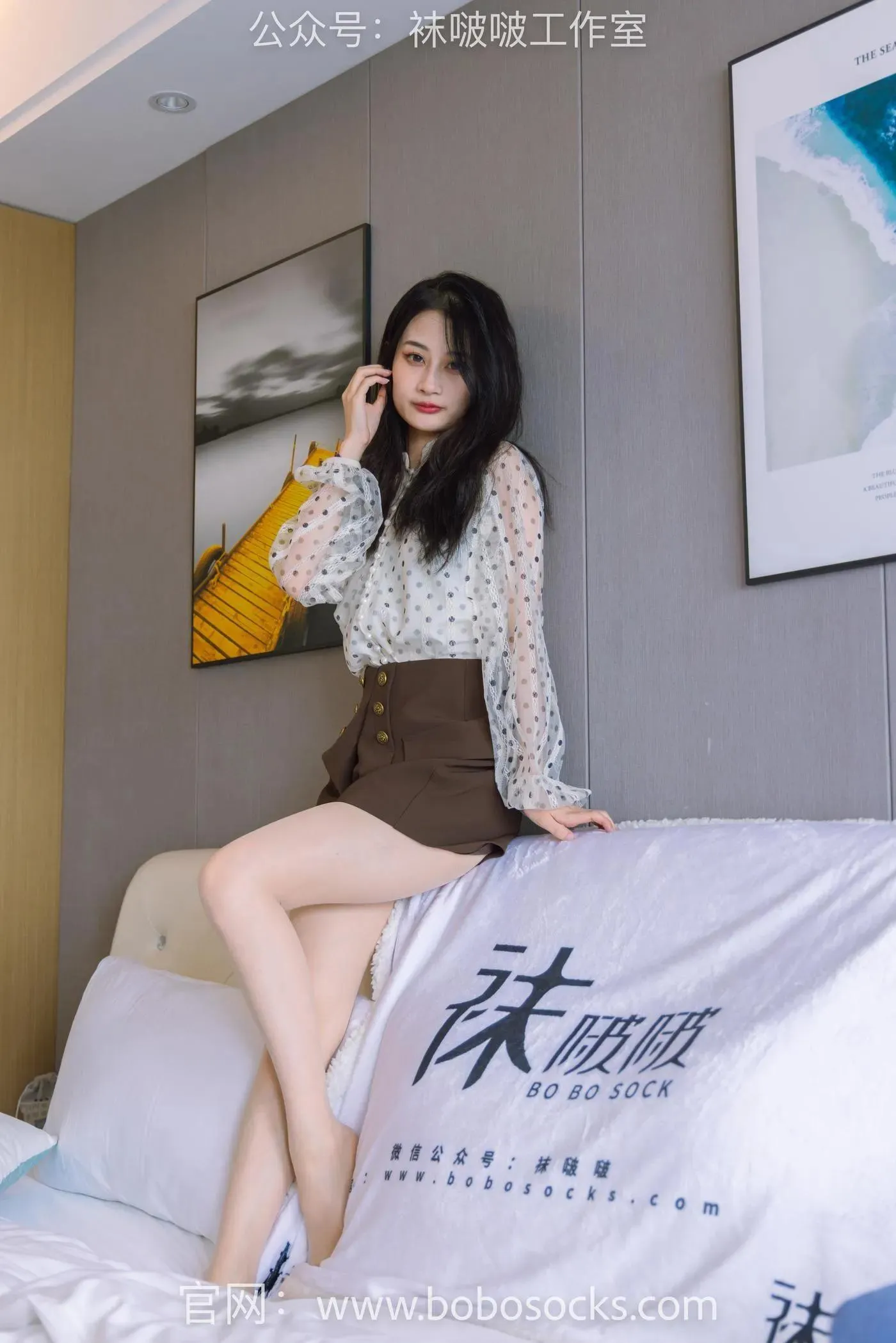[BoBoSocks袜啵啵]NO.110 苏苏-高跟鞋、肉丝 [140P]插图7